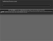 Tablet Screenshot of ledlenserfrance.com